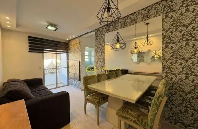 Apartamento com 2 quartos para alugar, 49 m² por r$ 2.700/mês - condomínio spazio saragoza - jardim vera cruz - sorocaba/sp