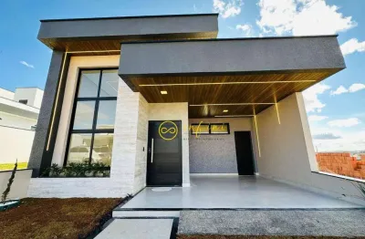 Casa de condom[ínio com 3 quartos, sendo 1 suíte  à venda, 140 m² por r$ 955.000 - condomínio reserva ipanema - sorocaba/sp