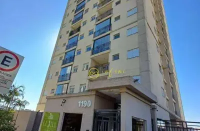 Apartamento com 2 quartos, sendo 1 suíte para alugar, 60 m² por r$ 3.000/mês - condomínio residencial lunna campolim -  parque campolim - sorocaba/sp