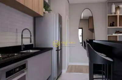 Apartamento lançamento com 2 quartos, sendo 1 suíte à venda, 66 m² por r$ 540.555 - condomínio essenia campolim - sorocaba/sp