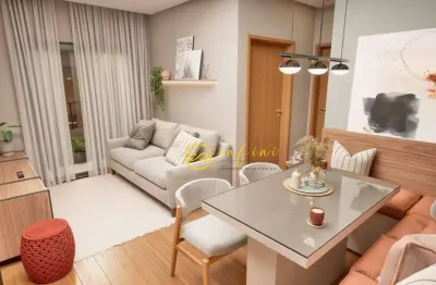 Apartamento garden lançamento com 2 quartos, sendo 1 suíte à venda, 74 m² por r$ 523.400 - condomínio residencial rizzcampolim - sorocaba/sp
