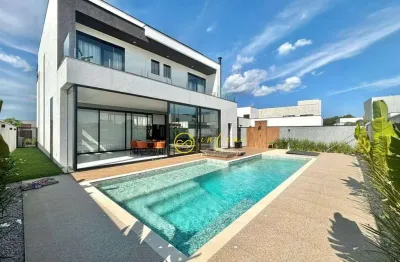 Casa de condomínio com 3 quartos, todos suítes à venda, 361 m² por r$ 3.900.000 - condomínio residencial alphaville iv - votorantim/sp
