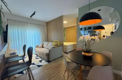 Apartamento studio mobiliado com 1 quarto para alugar por r$ 3.951/mês - condomínio residencial notting hill - sorocaba/sp