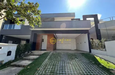 Casa de condomínio com 3 quartos, sendo 1 suíte para alugar, 200 m² por r$ 7.050/mês - condomínio villagio milano - sorocaba/sp
