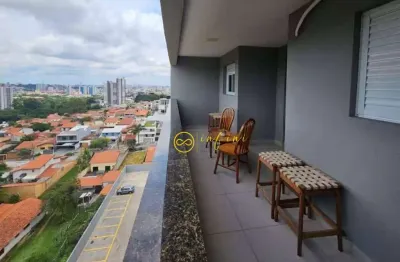 Apartamento studio mobiliado com 1 quarto à venda, 52 m² por r$ 380.000 - condomínio residencial red - sorocaba/sp