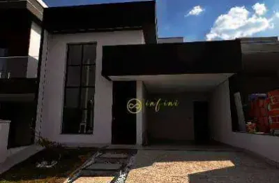Casa de condomínio com 3 quartos, sendo 1 suíte à venda, 132 m² por r$ 900.000 - condomínio villagio wanel - sorocaba/sp