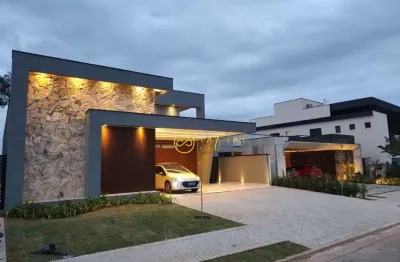 Casa com 3 dormitórios à venda, 243 m² por r$ 2.500.000 - alphaville nova esplanada 3 - votorantim/sp