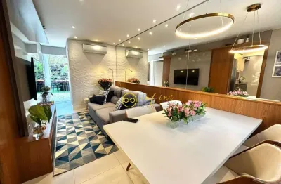 Casa mobiliada de condomínio com 2 quartos, sendo 1 suíte à venda, 58 m² por r$ 650.000 - condomínio residencial lisboa - sorocaba/sp