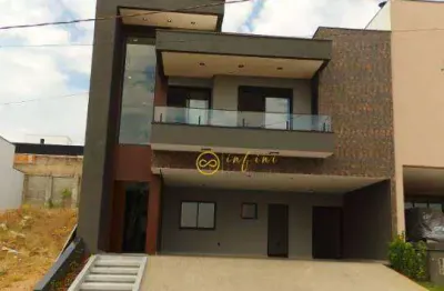 Casa de condomínio com 4 quartos, todos suítes à venda, 263 m² por r$ 1.600.000 - condomínio pampulha jardim residencial - sorocaba/sp