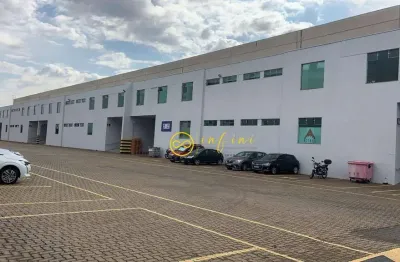 Galpão industrial para alugar, 1.023 m² por r$ 20.472/mês - condomínio modular trade center - sorocaba/sp