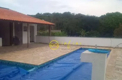 Chácara residencial com 7 quartos, sendo 2 suítes à venda, 10000 m² por r$ 1.380.000 - bairro cercado - araçoiaba da serra/são paulo