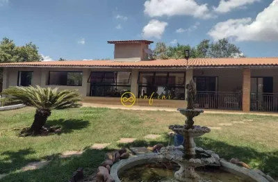 Chácara residencial com 3 quartos, sendo 1 suíte à venda, 5000 m² por r$ 1.200.000 - fazenda oeste ii - araçoiaba da serra/são paulo