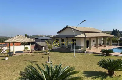 Chácara residencial com 4 quartos, sendo 3 suítes  à venda, 1000 m² por r$ 1.440.000 - condomínio recanto dos pássaros - alumínio/são paulo