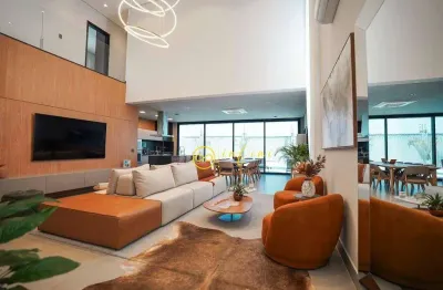 Casa de condomínio com 4 quartos, à venda, 395 m² por r$ 4.190.000 - condomínio residencial alphaville i - votorantim/sp