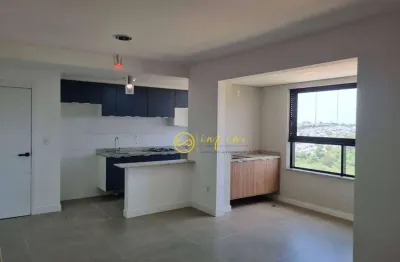 Apartamento com 1 quarto para alugar, 48 m² por r$ 3.200/mês - condomínio residencial union - sorocaba/sp
