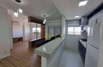 Apartamento studio mobiliado com 1 quarto para alugar, 37 m² por r$ 3.600/mês - condomínio residencial notting hill - sorocaba/sp