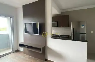 Apartamento Studio Mobiliado com 1 Quarto, 44 m² - ou aluguel por R$ 2.800/mês ou  venda por R$ 390.000 - Condomínio Residencial Red - Sorocaba/SP