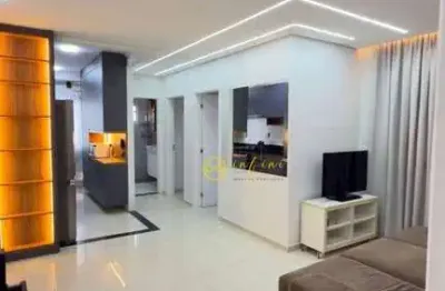 Apartamento Mobiliado com 2 Quartos  para alugar, 52 m² por R$ 3.200/mês - Condomínio Reserva São Carlos - Sorocaba/SP