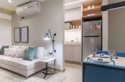 Apartamento lançamento com 1 quarto à venda, 46 m² por r$ 343.000- condomínio vale verde - jardim guarujá,  sorocaba/sp