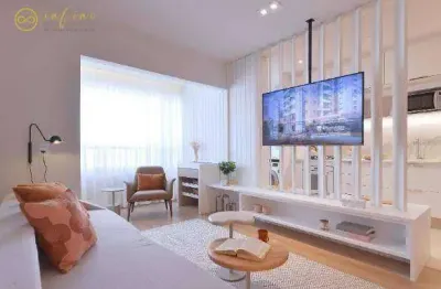Apartamento lançamento com 2 quartos, todos suítes  à venda, 73 m² por r$ 740.000 - condomínio saint rémy - sorocaba/sp