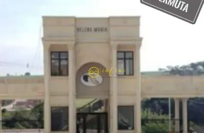 Terreno de condomínio à venda, 384 m² por r$ 375.000 - condomínio helena maria - wanel ville, sorocaba/sp