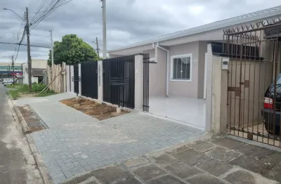 Casa nova  em excelente bairro com dois dormitórios  no bairro costeira