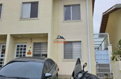 Casa em condomínio de luxo em cotia-sp, jardim belizário: 3 quartos, 1 suíte, 3 salas, 3 banheiros, 2 vagas, 100m² de área.