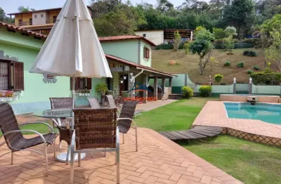 Casa de luxo em condomínio no saboó, são roque-sp: 5 quartos, 2 suítes, 3 salas, 6 banheiros, 4 vagas de garagem, 400m²!