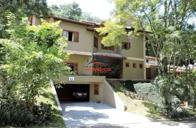 Luxuosa casa em condomínio à venda em jandira-sp, bairro jardim do golf i: 4 quartos, 2 suítes, 3 salas, 5 banheiros, 4 vagas, 443,52m².