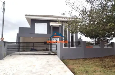 Luxuosa casa em condomínio à venda em vargem grande paulista-sp, jardim europa: 3 quartos, 3 suítes, 3 salas, 5 banheiros, 6 vagas, 285m².