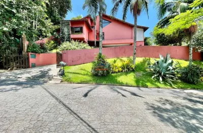 Casa de luxo em condomínio à venda na granja viana, cotia-sp: 4 quartos, 2 suítes, 3 salas, 5 banheiros, 6 vagas, 256m².