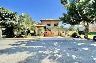 Magnífica mansão de 6 quartos em condomínio na paisagem renoir em cotia-sp, com 610m² de área, 6 suítes, 3 salas, 8 banheiros e 4 vagas.