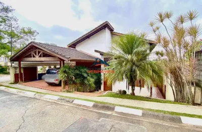 Impecável casa em condomínio no moinho velho, cotia-sp: 4 quartos, 4 suítes, 3 salas, 4 banheiros, 2 vagas, 325,50 m².