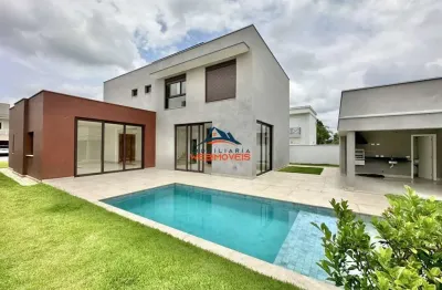 Luxuosa casa em condomínio à venda na granja viana, carapicuíba-sp: 4 quartos, 4 suítes, 3 salas, 4 banheiros, 4 vagas, 307,61 m².