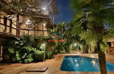 Luxuosa residência de alto padrão com 7 suítes e 8 vagas em barueri-sp, residencial morada dos lagos - imperdível!