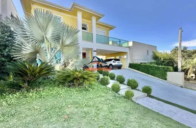Casa de alto padrão à venda em condomínio chácara remanso  3 quartos, 3 suítes e 382m² em vargem grande paulista-sp!