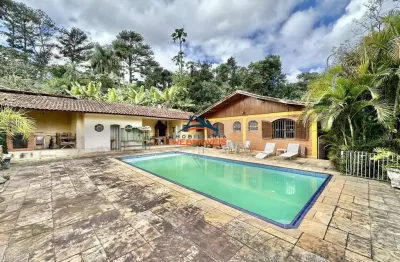 Imperdível casa à venda em cotia-sp, jardim do rio: 3 quartos, 2 suítes, 4 salas, 4 banheiros, 10 vagas, 233,50m²