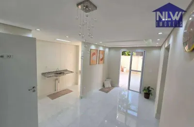 Apartamento garden com 2 dormitórios, 90 m² - venda por r$ 435.000,00 ou aluguel por r$ 3.050,00/mês - itaquera - são paulo/sp
