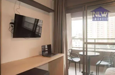 Studio com 1 dormitório para alugar, 28 m² por r$ 3.623/mês - vila mariana - são paulo/são paulo