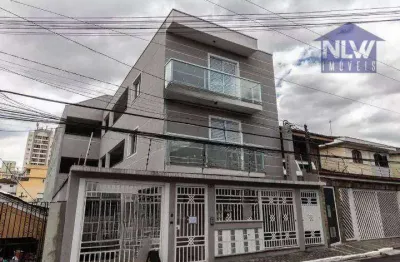 Apartamento com 2 dormitórios à venda, 40 m² por r$ 316.000,00 - vila isolina mazzei - são paulo/sp