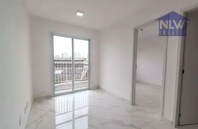 Apartamento com 2 dormitórios para alugar, 37 m² por r$ 2.200/mês - vila independência - são paulo/sp