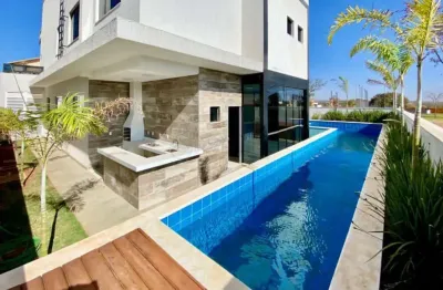 Sobrado em condomínio 4 suítes - residencial golf clube