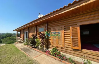 Viva o sonho à beira da represa: casa de madeira em condomínio fechado a venda, santa maria da serras - sp