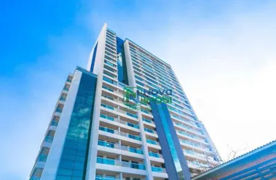 Apartamento com 1 dormitório para alugar, 54 m² por r$ 4.689,40/mês - jardim europa - piracicaba/sp