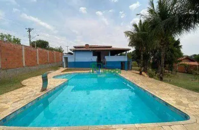 Chácara com 2 dormitórios à venda, 1260 m² por r$ 725.000,00 - serrote - piracicaba/sp
