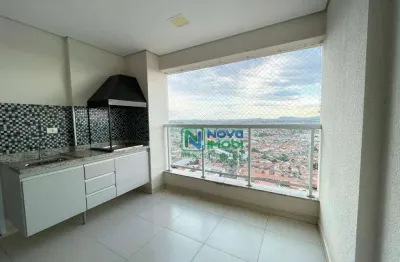 Apartamento com 3 dormitórios para alugar, 86 m² por r$ 3.848,00/mês - paulicéia - piracicaba/sp