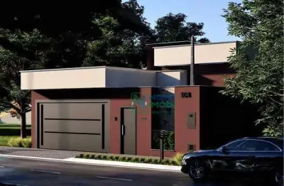 Linda casa em construção com 03 quartos, jardim são francisco, piracicaba - sp