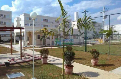 Apartamento com 2 dormitórios à venda, 44 m² por r$ 185.000 - santa terezinha - piracicaba/sp