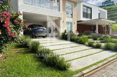 Casa em condomínio fechado com 4 quartos à venda no rio do meio, itajaí , 352 m2 por r$ 5.500.000