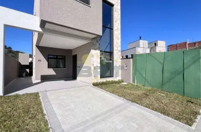 Casa à venda em curitiba, santa cândida, com 3 suítes, com 116.13 m², vivendas do parque